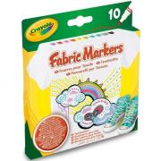 Opakowanie Markery do tkanin Crayola Fabric Markers 10 kolorów