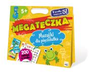 Mega Teczka - Mazajki Pięciolatka. Autor: Barbara Lewandowska-Szwarc. Dadada.pl Okładka książki Mega Teczka - Mazajki Pięciolatka