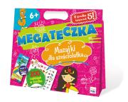 Mega Teczka - Mazajki Sześciolatka. Autor: Barbara Lewandowska-Szwarc. Dadada.pl Okładka książki Mega Teczka - Mazajki Sześciolatka