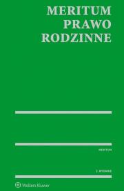 MERITUM Prawo rodzinne. Autor: Grzegorz Jędrejek (red.). Dadada.pl Okładka książki MERITUM Prawo rodzinne