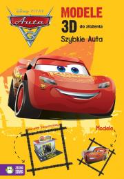 Okładka książki Modele 3D do złożenia Szybkie auta Auta 3
