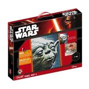 Mozaika Pixel Art 4 Star Wars Yoda 5600 elementów. Wydawca: Quercetti. Dadada.pl Opakowanie Mozaika Pixel Art 4 Star Wars Yoda 5600 elementów