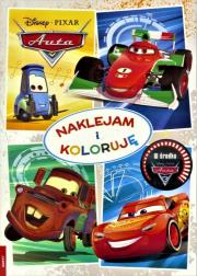 Okładka książki Naklejam i koloruję. Auta 3
