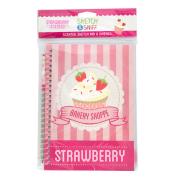 Opakowanie Notes pachnący zestaw z ołówkiem Truskawka