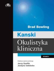 Okulistyka kliniczna Kanski. Autor: Bowling B.. Dadada.pl Okładka książki Okulistyka kliniczna Kanski
