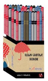 Opakowanie OŁÓWEK TRÓJKĄTNY 72SZT HB umbrella