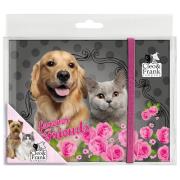 Opakowanie Pamiętnik z gumką Cleo i Frank