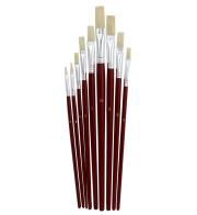 Pędzle płaskie 882B 9szt GRAND. Wydawca: Grand. Dadada.pl Opakowanie Pędzle płaskie 882B 9szt GRAND