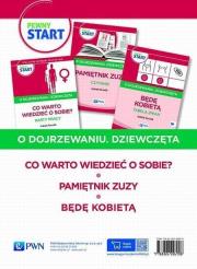 Pewny start. O dojrzew. Dziewczęta. Pakiet (folia). Autor: Izabela Fornalik. Dadada.pl Okładka książki Pewny start. O dojrzew. Dziewczęta. Pakiet (folia)