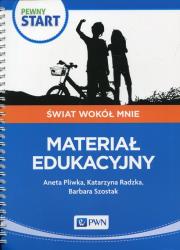 Pewny start Świat wokół mnie Podręcznik Materiał edukacyjny. Autor: Aneta Pliwka, Katarzyna Radzka, Barbara Szostak. Dadada.pl Okładka książki Pewny start Świat wokół mnie Podręcznik Materiał edukacyjny