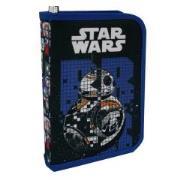 Opakowanie Piórnik 1 suwakowy dwuklapkowy z wyposażeniem Star Wars