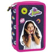 Opakowanie Piórnik trójkomorowy z wyposażeniem Soy Luna 12