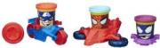 Opakowanie Play Doh Can Heads Captain America Spider Man