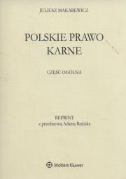 Okładka książki Polskie prawo karne Część ogólna