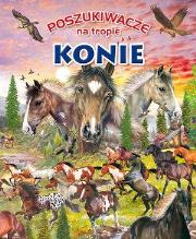 Okładka książki Poszukiwacze na tropie. Konie