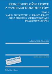 Okładka książki Procedury oświatowe z wzorami dokumentów Tom 2