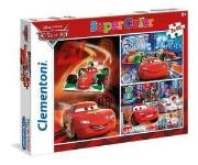 Okładka książki PUZZLE 3 x 48 EL SUPER KOLOR Auta 3