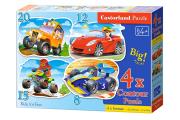 Opakowanie Puzzle 4w1 8-12-15-20 Ride for Fun