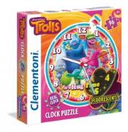 Puzzle Zegar 96 el. Trolle. Autor: Trolls. Dadada.pl Okładka książki Puzzle Zegar 96 el. Trolle