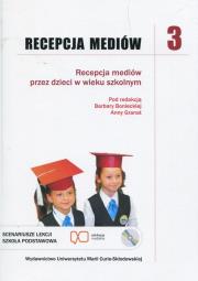 Okładka książki Recepcja mediów 3