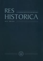 Opakowanie Res Historica Tom 42