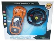 Opakowanie Samochód sportowy zdalnie sterowany Super Speed 1:18 pomarańczowy