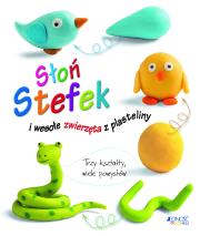 Okładka książki Słoń Stefek i wesołe zwierzęta z plasteliny