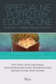 Okładka książki Specjalne potrzeby edukacyjne uczniów z niepełnosprawnościami