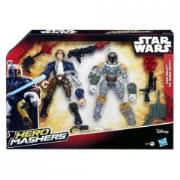 Opakowanie Star Wars Hero Mashers Han Solo vs. Boba Fett