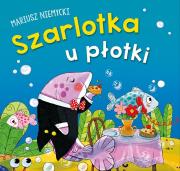 Szarlotka u płotki. Autor: Mariusz Niemycki. Dadada.pl Okładka książki Szarlotka u płotki