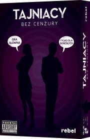 Tajniacy: Bez Cenzury REBEL. Autor: Chvátil Vlaada. Dadada.pl Okładka książki Tajniacy: Bez Cenzury REBEL