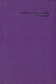 Opakowanie Terminarz Nauczyciela 2017/2018 Vivo B5 fioletowy