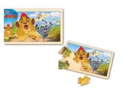 Okładka książki Układanka drewniana Król Lew