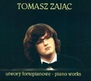 Okładka książki Utwory Fortepianowe. Piano Works. Tomasz Zając CD