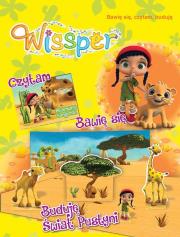 Okładka książki Wissper Bawię się  czytam. Buduję Świat pustyni