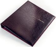 Opakowanie Wizytownik na 400 wizytówek Winyl - bordo