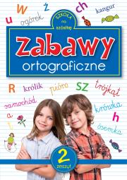 Zabawy ortograficzne 2. Autor: Opracowanie zbiorowe. Dadada.pl Okładka książki Zabawy ortograficzne 2