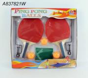 Opakowanie Zestaw 2 rakietki + 3 piłeczki + siatka 37,5x34