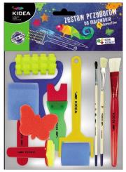 Opakowanie Zestaw 9 przyborów do malowania DERFORM