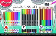 Opakowanie Zestaw Maped Colouring Set 33 elementy