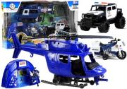 Opakowanie Zestaw Policja Helikopter Auto Policyjne Motor