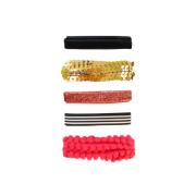 Opakowanie Zestaw wstążek 5m czarno-złote