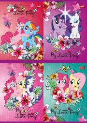 Opakowanie Zeszyt A5 My Little Pony w kratkę 16 kartek 15 sztuk mix