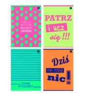 Opakowanie Zeszyt A5/60K linia Fluo mix (10szt)