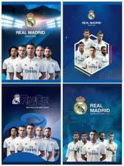 Opakowanie Zeszyt A5/60k linia Real Madrid 3 (10szt) ASTRA