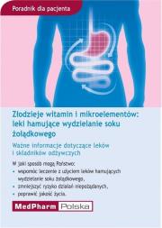 Opakowanie Złodzieje witamin i mikroelementów: leki hamujące wydzielanie soku żołądkowego