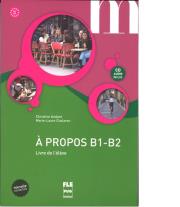 Okładka książki A propos B1-B2 podręcznik + CD