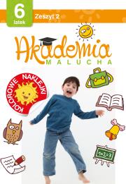 Okładka książki Akademia malucha dla 6-latka Zeszyt 2