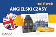 Angielski 100 Fiszek Czasy. Autor: Opracowanie zbiorowe. Dadada.pl Okładka książki Angielski 100 Fiszek Czasy