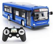 Opakowanie Autobus zdalnie sterowany z otwieranymi drzwiami niebieski